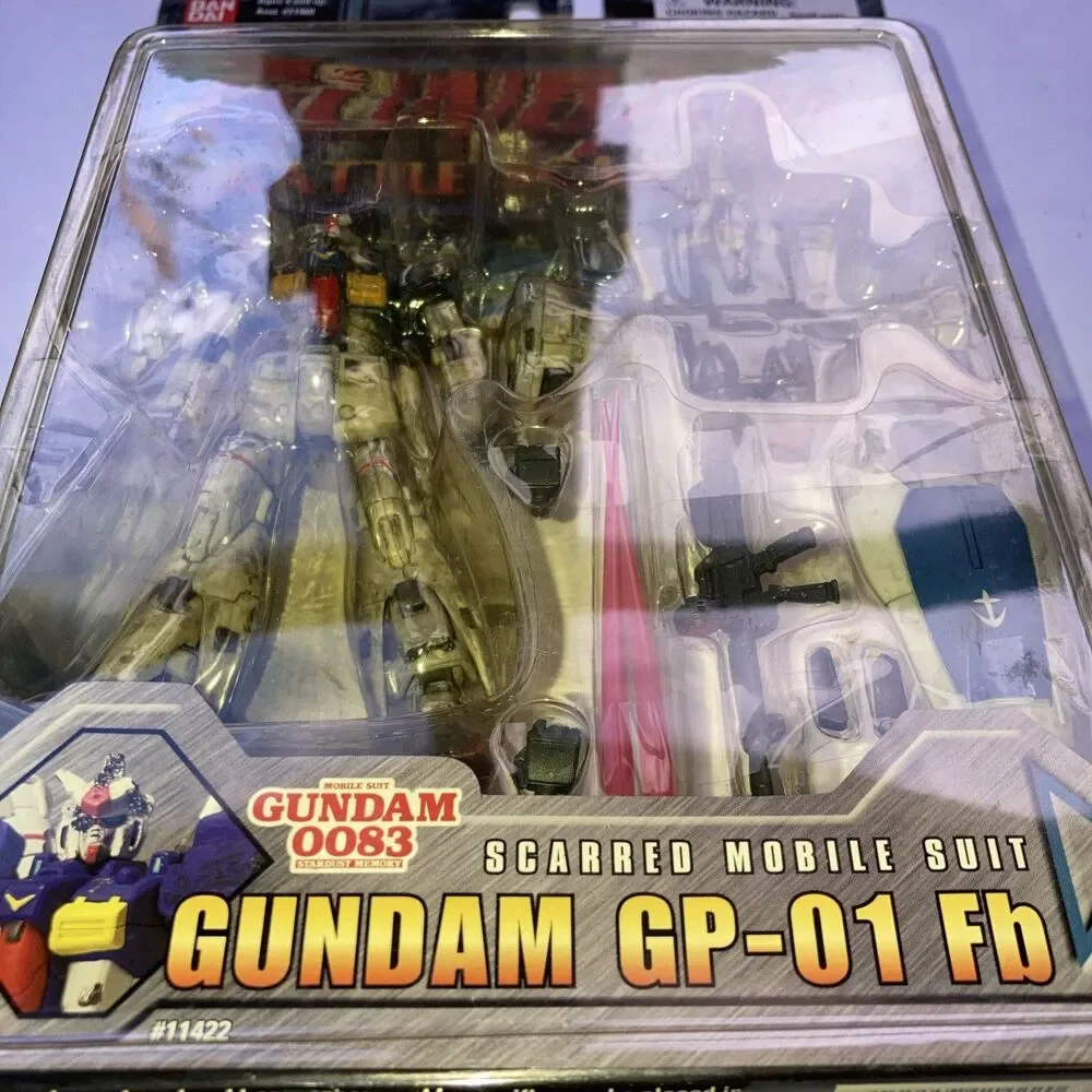 NEW SEALED GUNDAM GP-01 Fb Battle Scarred Action Figure Bandai US Seller RARE